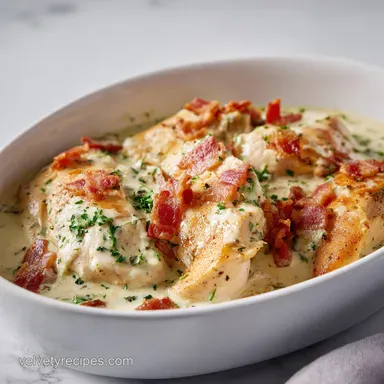 Ranch Chicken Crock Pot Recipe with Bacon
