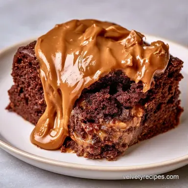 Reeses Peanut Butter Ganache Cake: Chewy Recipe Card