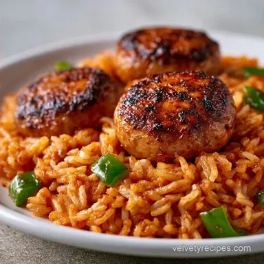 Rice and Andouille Sausage: One-Pot