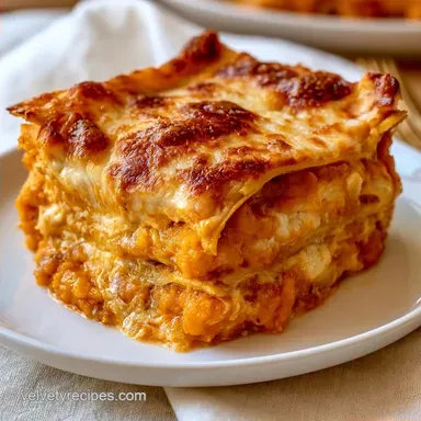 Pumpkin Lasagna for 12 Servings