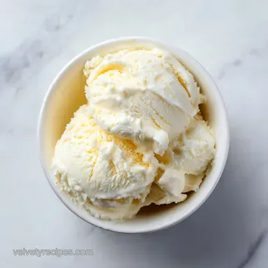 Almond Milk Ice Cream Recipe for 4 Servings Recipe Card