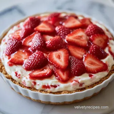 Simple Strawberry Dream Dessert for 16 Recipe Card