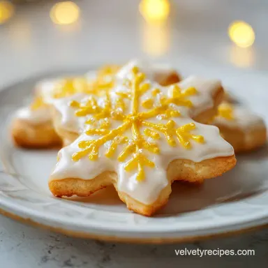 Christmas Lemon Sugar Cookies Spicy Yummy in 25 Min Recipe Card