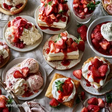 47 Strawberry Dessert Recipes: No-Bake, Baked & Frozen