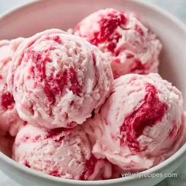Strawberry Vanilla Ice Cream: Creamy Recipe Card