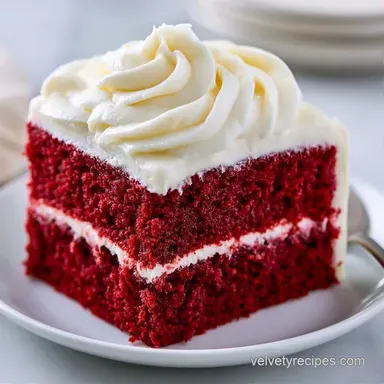 Red Velvet Birthday Cake in 50 Minutes Recipe Card
