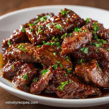 Velvet Beef Stir Fry for 4 Servings
