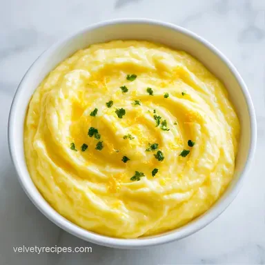 Velvety Lemon Cream Dessert for 8 Recipe Card
