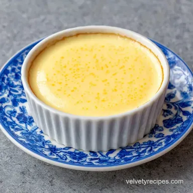 Vanilla Custard for 4 Servings Recipe Card