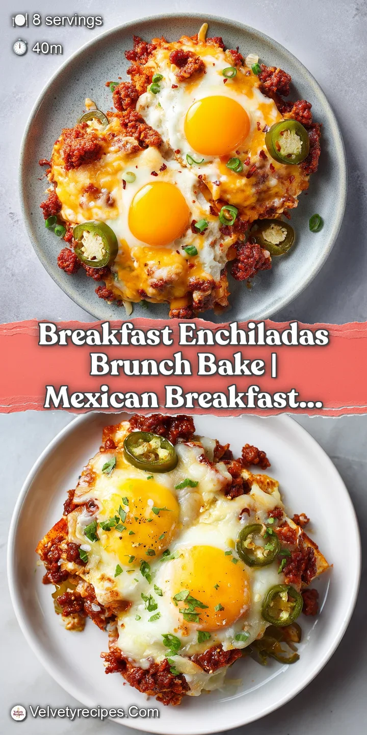 Macro shot of bubbling, browned melted cheese stretching over soft tortillas drenched in a rich, savory red sauce.