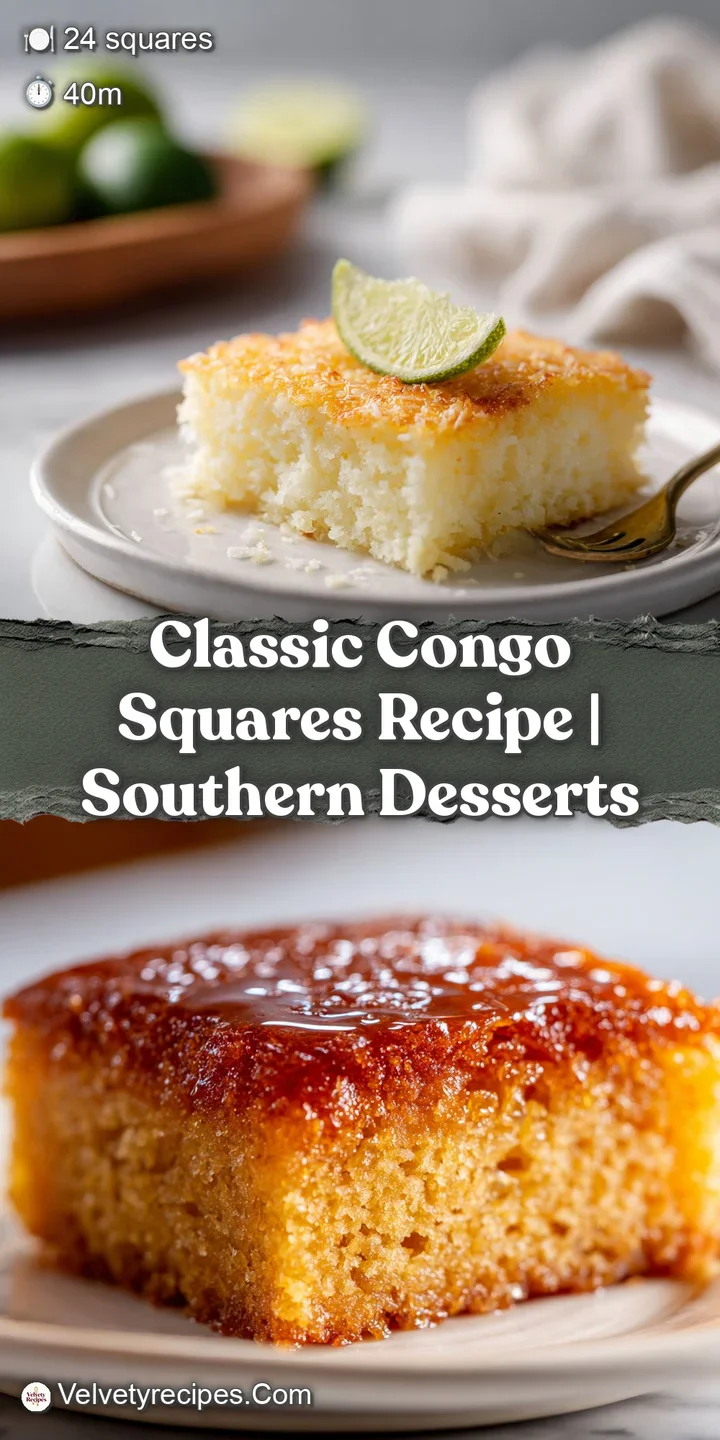 Close-up of a rich congo square, revealing chewy texture, melted chocolate, and chopped nuts. Sweet aroma practically jump...