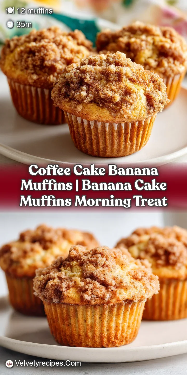 Close-up of a moist banana muffin showing a soft, airy interior and a crisp, sugary cinnamon crumb topping.