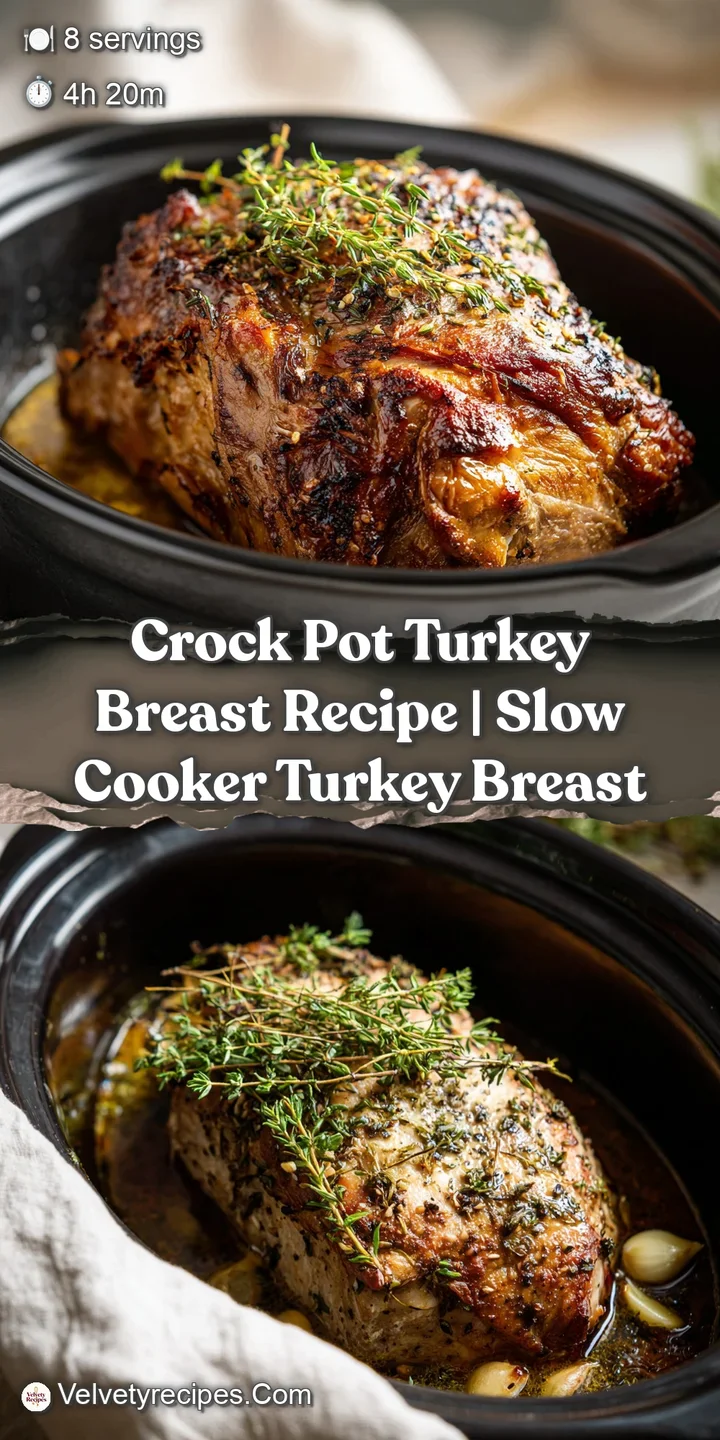 Close-up of tender, juicy sliced turkey breast. Garlic and herb seasoning visible on the browned surface, bathed in flavor...