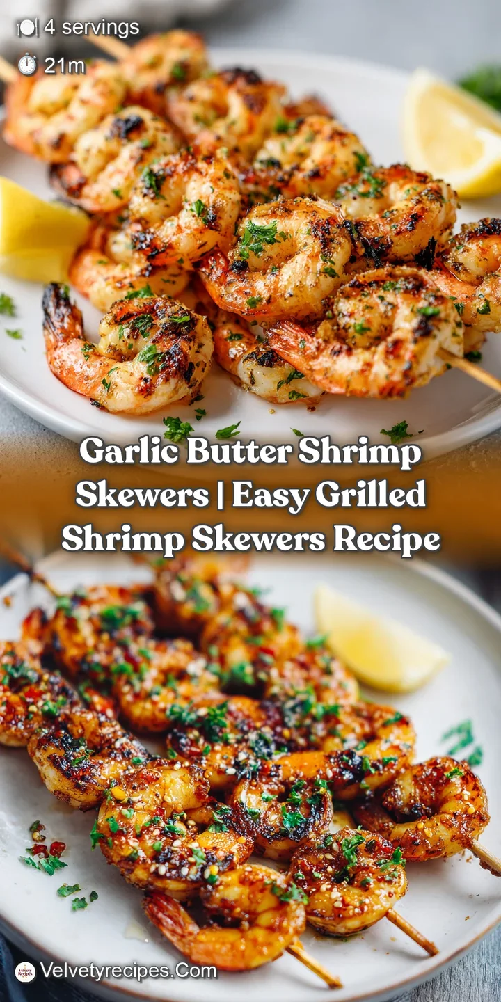 Close-up of plump, succulent shrimp with caramelized edges, brushed with rich butter.