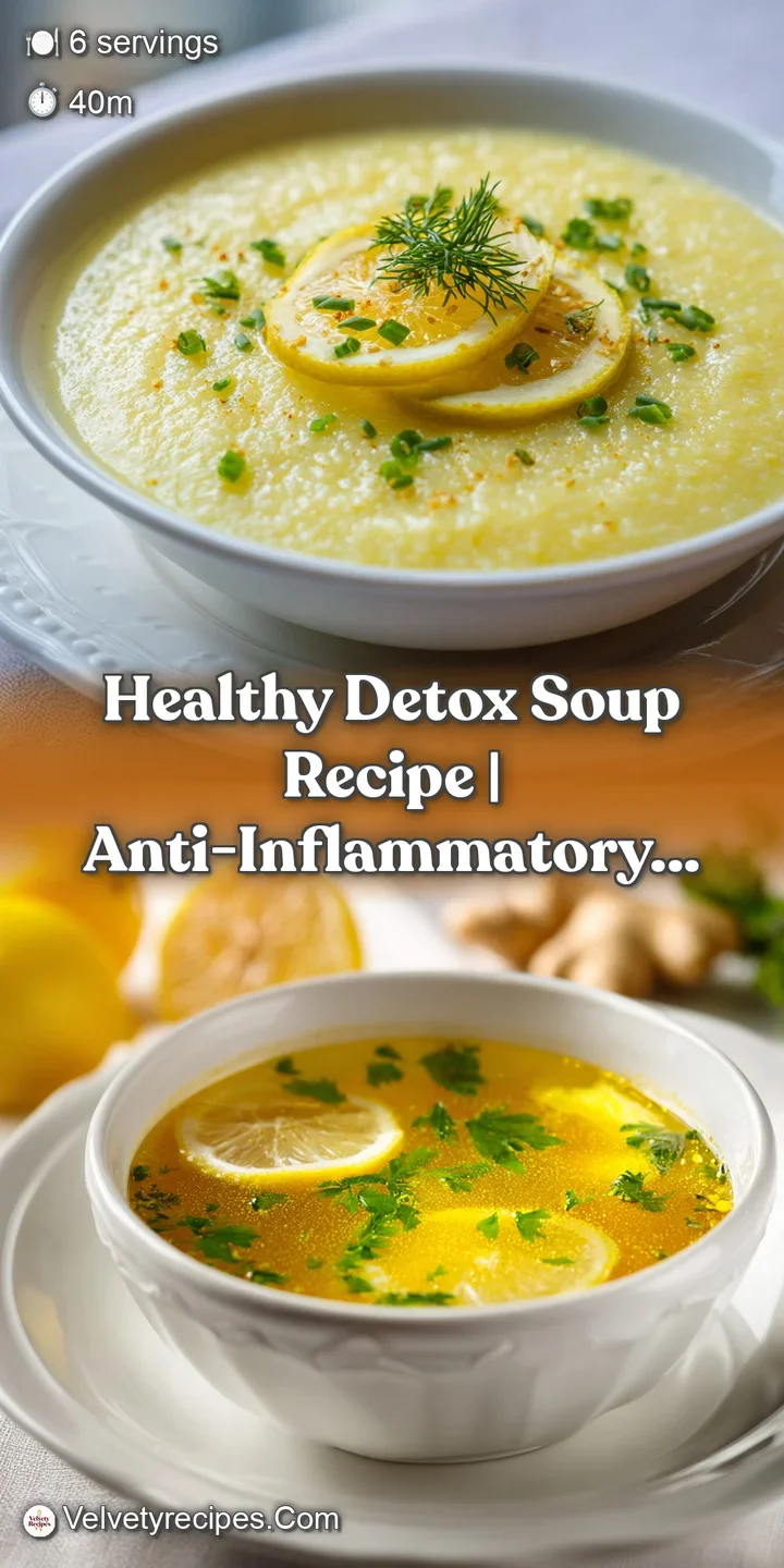 Close-up of a spoonful of green detox soup, showcasing varied textures and colors of blended vegetables. Visually inviting.