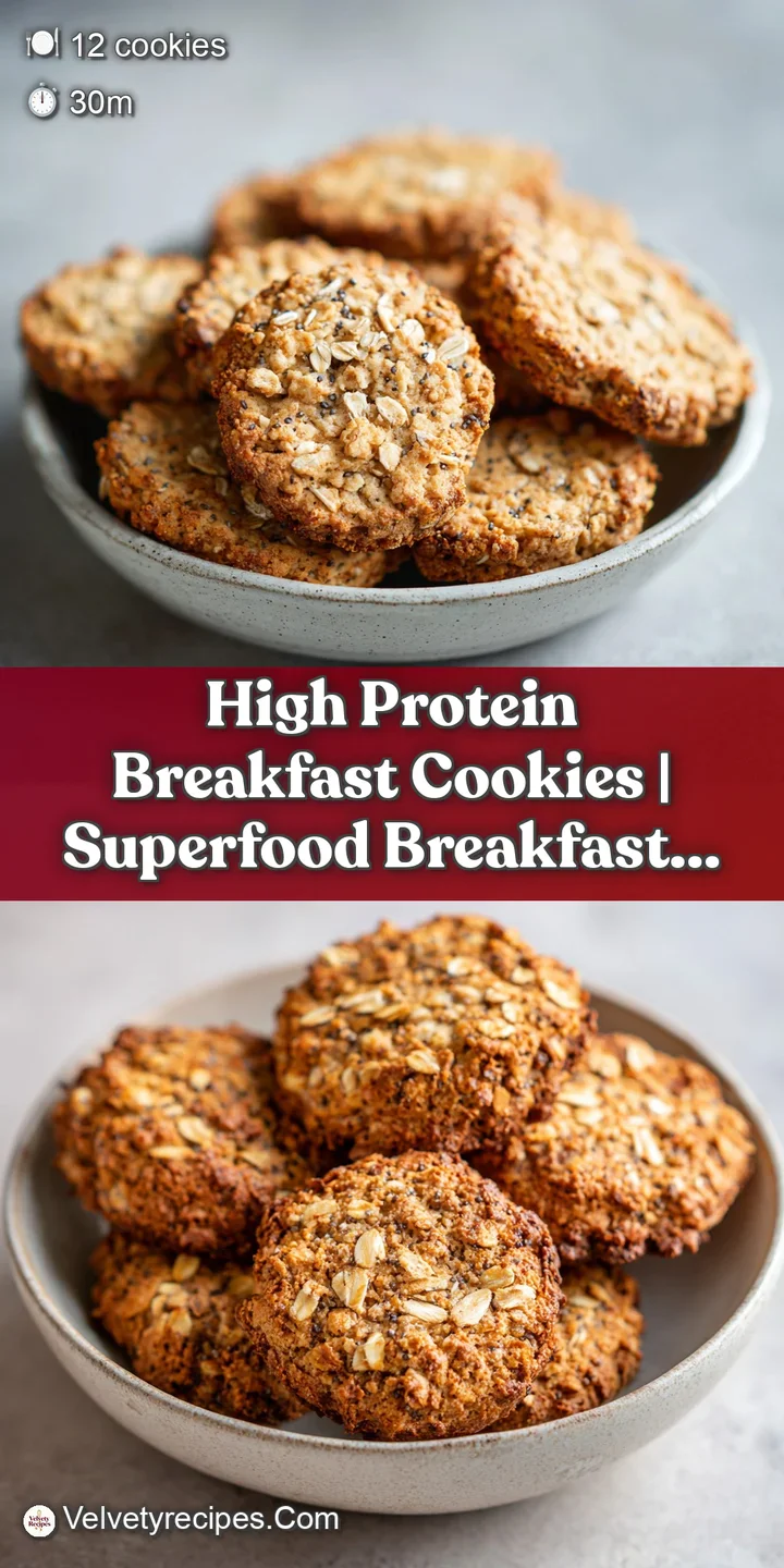 Extreme close-up of a chunky oat cookie showing textured seeds and dried fruit with a soft, golden-brown center.
