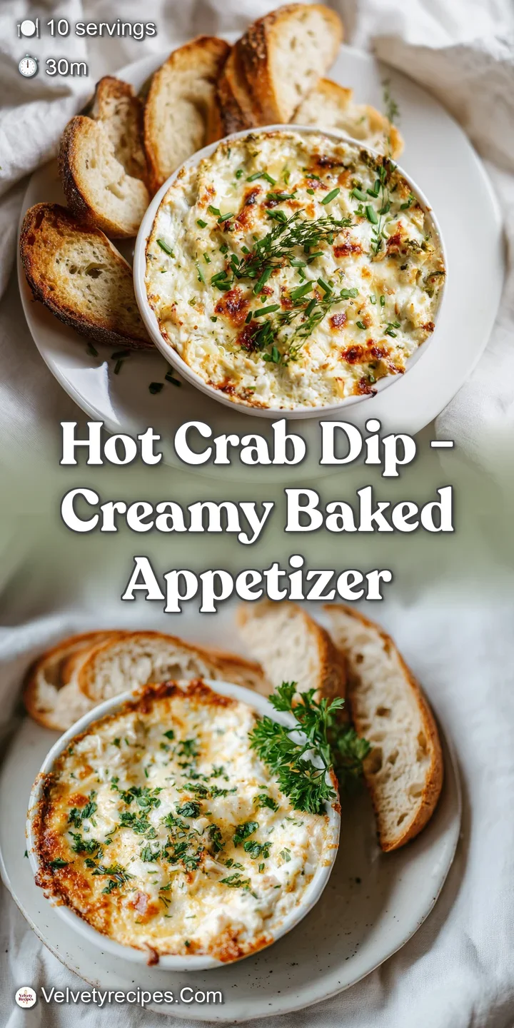Close-up of a spoonful of warm, cheesy crab dip, revealing tender crab pieces and a smooth, luscious texture.