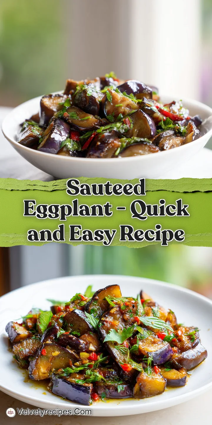 Close-up of glossy, caramelized eggplant cubes showing tender, yielding texture, hinting at warmth and savory flavor.