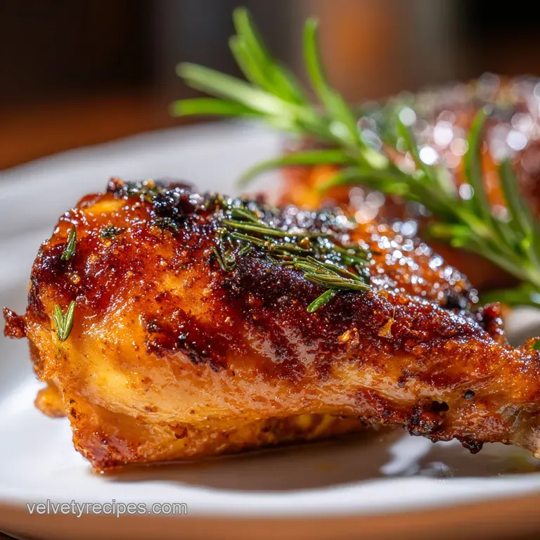 Baked Chicken Leg Quarters: Ultra Crispy