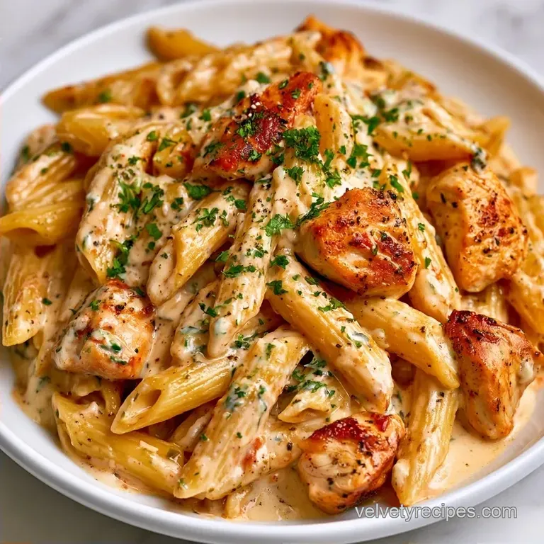 Quick Boursin Chicken Pasta