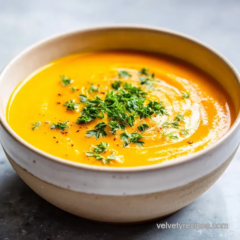 Carrot Potato Soup: Velvety & Simple