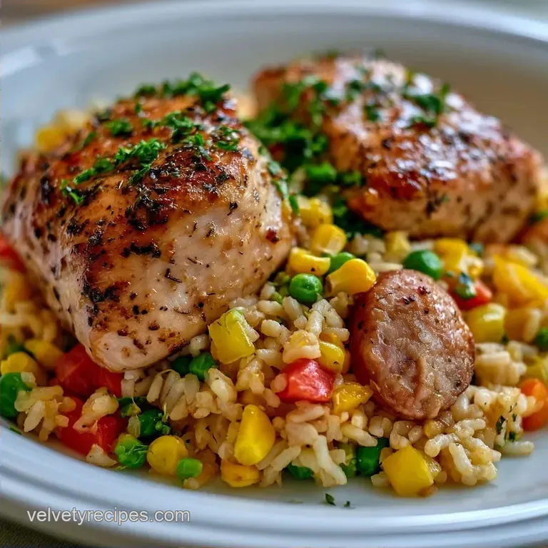 Chicken Andouille Sausage Rice Recipe: Smoky and Filling