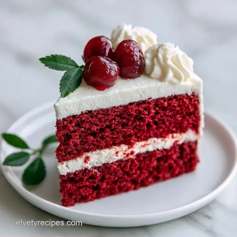 Classic Southern Red Velvet Cake: Velvety and Rich