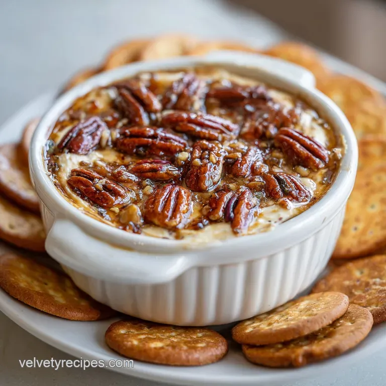 Pecan Pie Dip Recipe with Cream Cheese