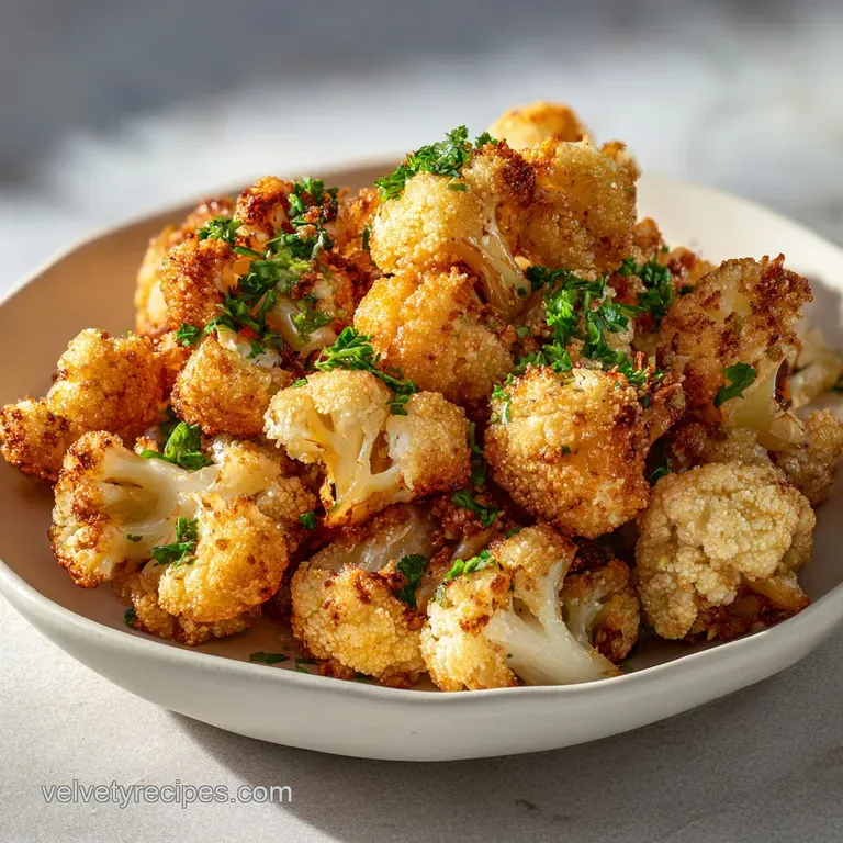 Crispy Air Fryer Cauliflower Bites