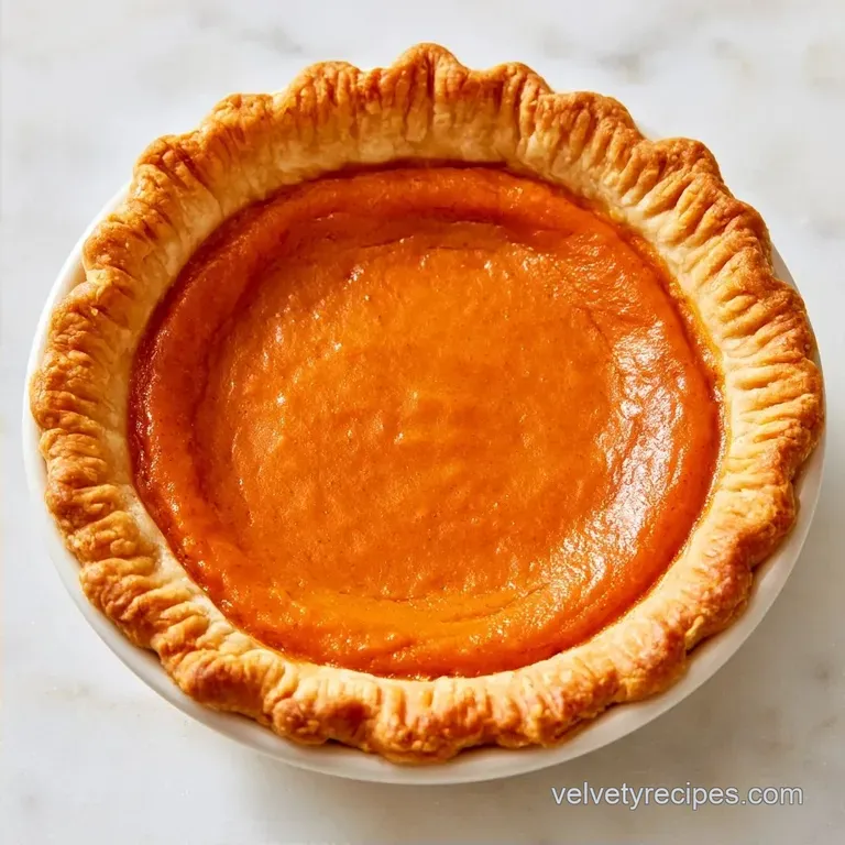 Easy Pumpkin Pie: Creamy and Spiced