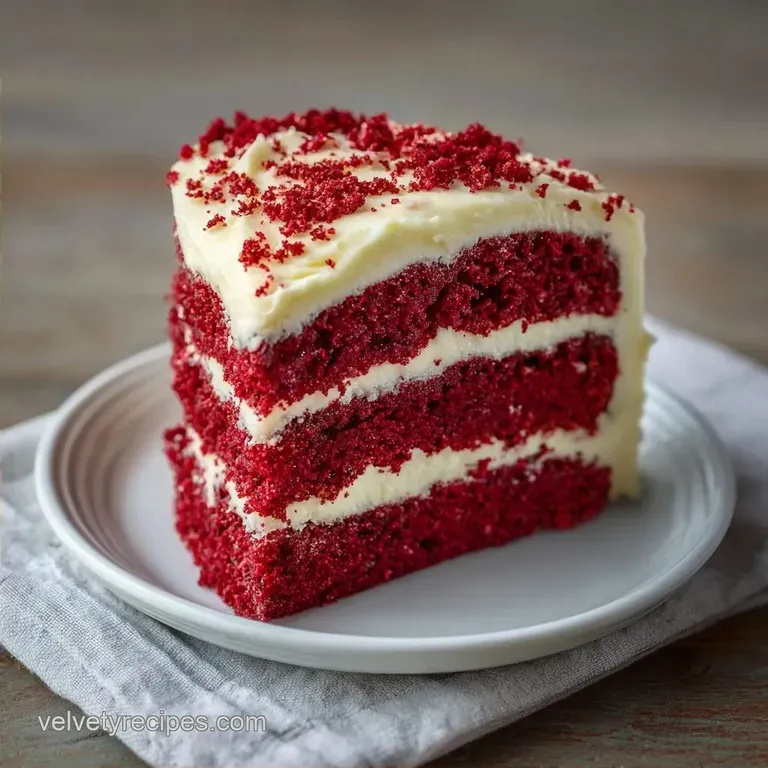 Easy Red Velvet Cake Recipe: Velvety and Moist