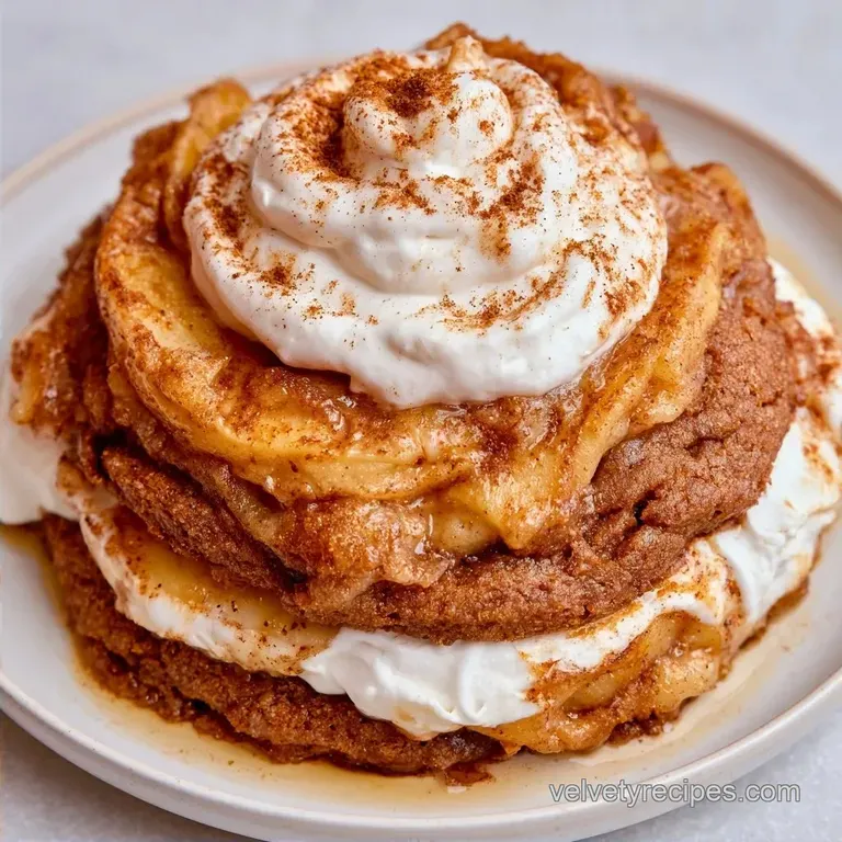 Gingersnap Apple Icebox Cake with Granny Smith Apples
