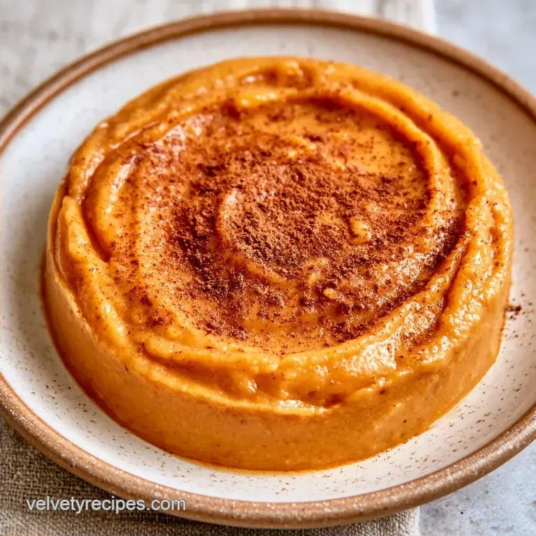 Healthy Pumpkin Pudding with Coconut Milk