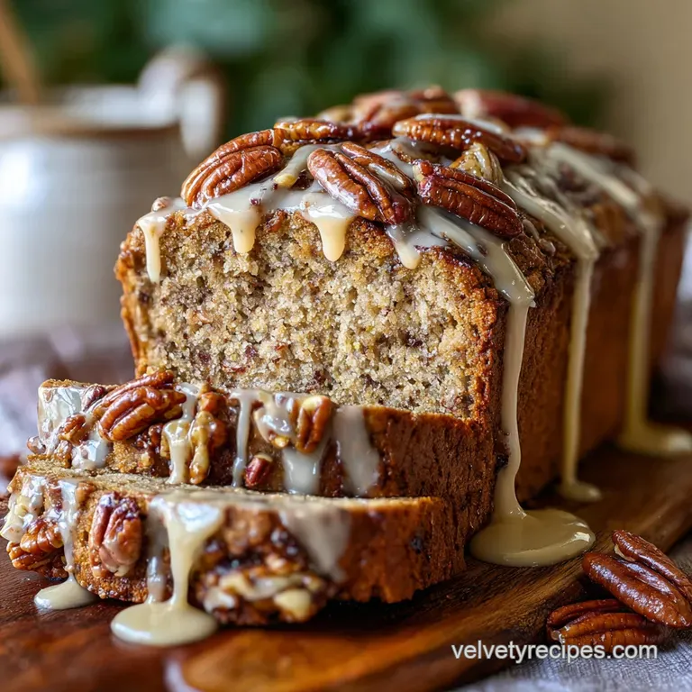 Honey Butter Sweet Alabama Pecan Bread