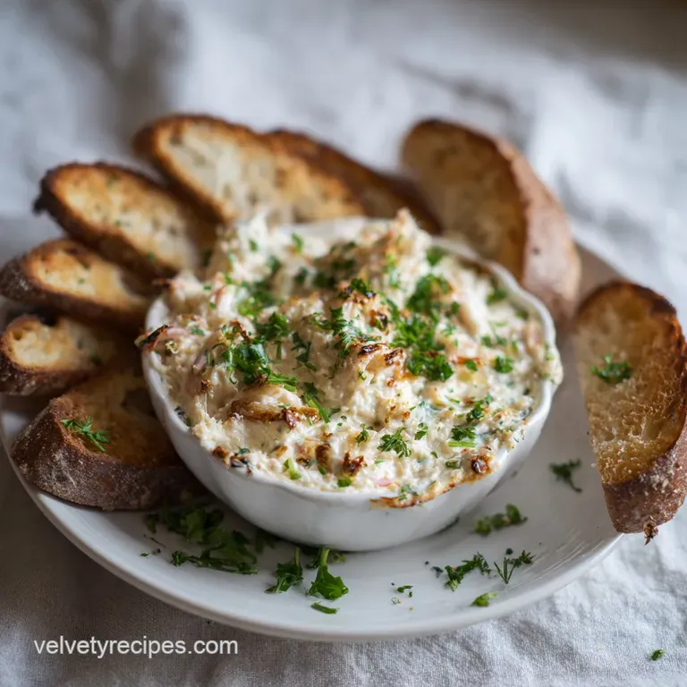 Hot Crab Dip: Creamy and Golden