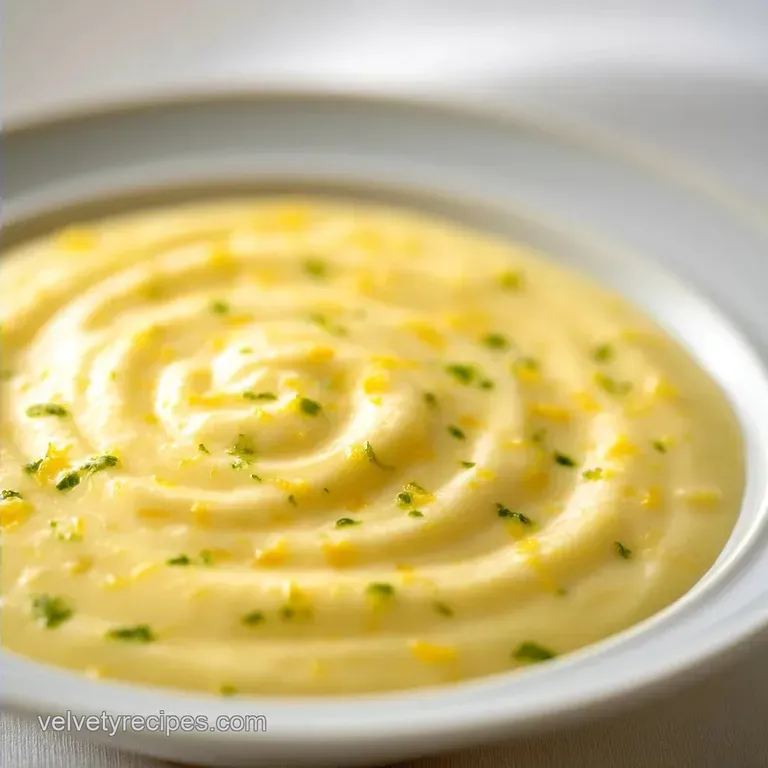 Lemon Velvet Sauce with Light Cream