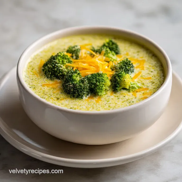 A steaming bowl of vibrant green soup topped with a sprinkle of sharp cheddar and fresh parsley.