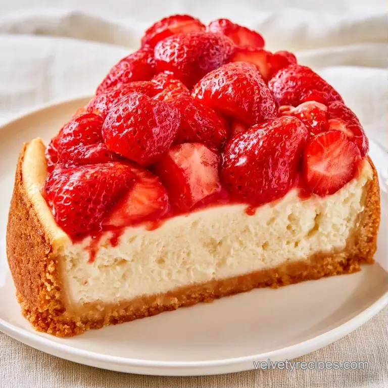 A neat slice of pink-swirled cream cake on a white ceramic plate, topped with a fresh mint leaf and sliced berries.