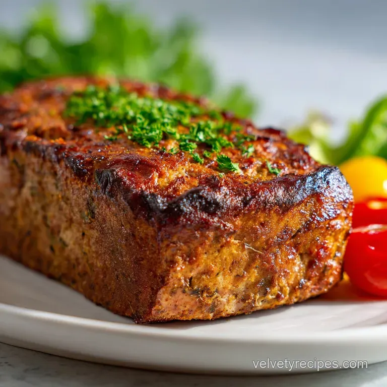 Low Carb Meatloaf: Paleo and Gluten Free