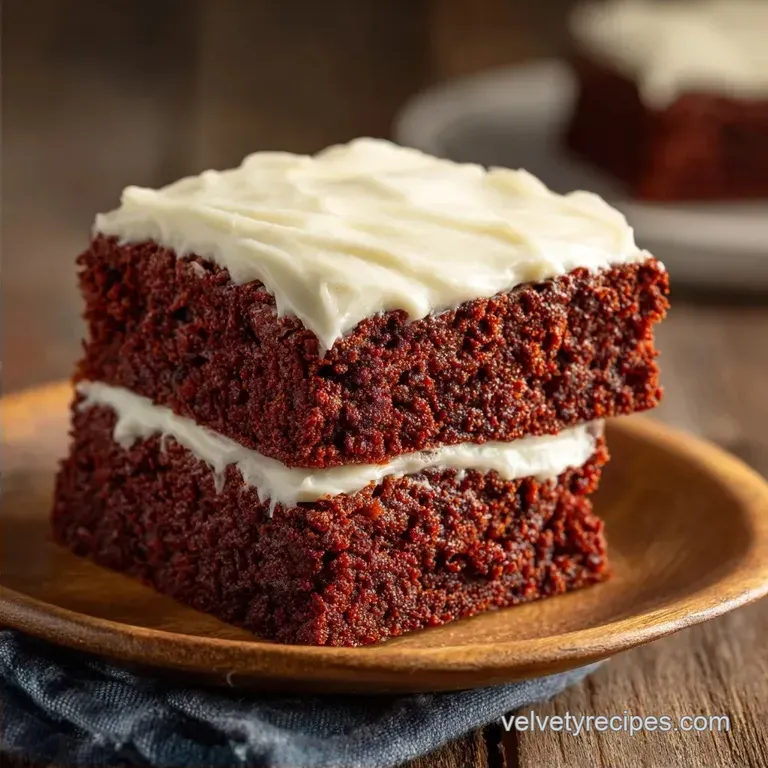 Red Velvet Brownies: Fudgy and Rich