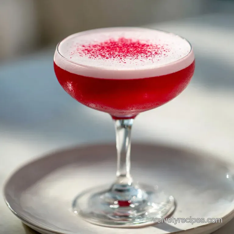 Red Velvet Martini: Velvety Cocoa Cocktail