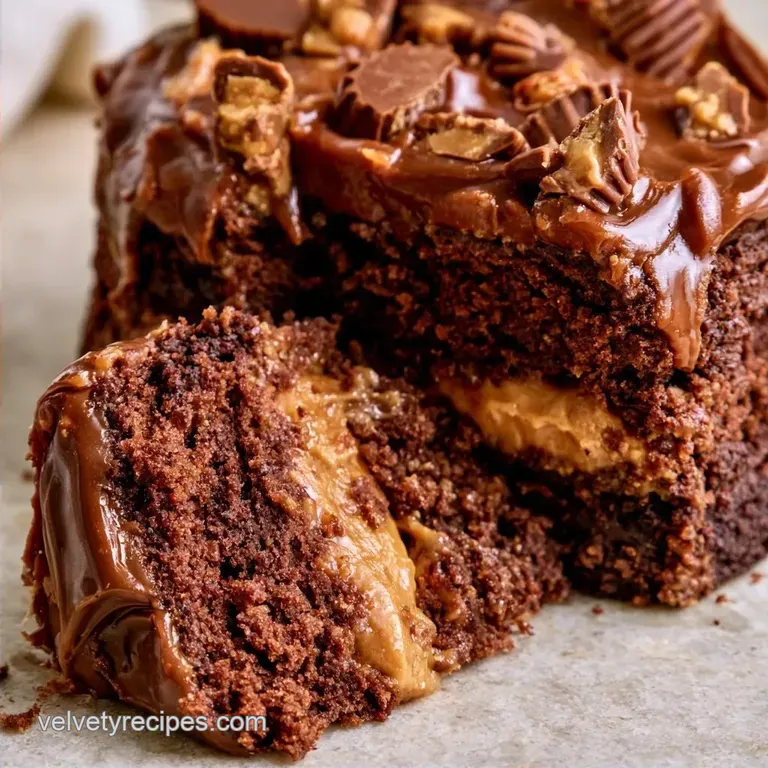 Moist Reese s Peanut Butter Cake Recipes