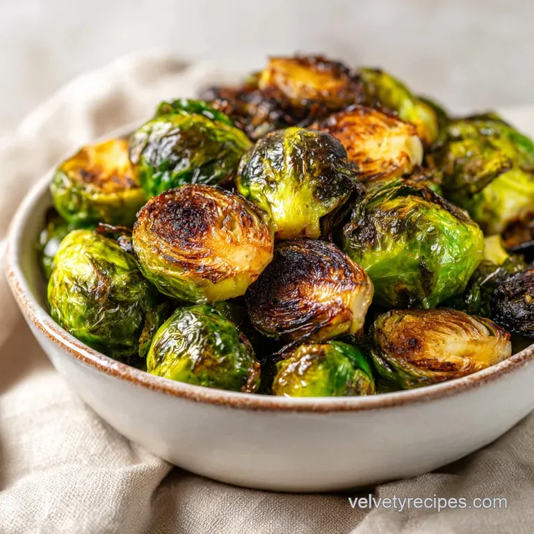 Roasted Brussels Sprouts: Shattering Crust and Char