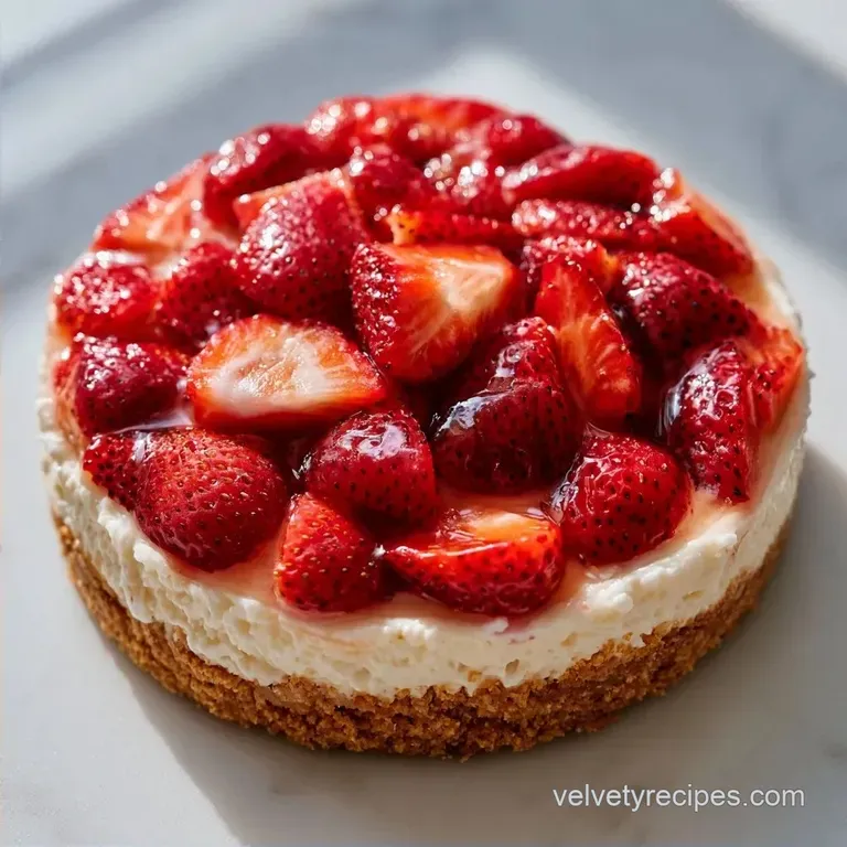Simple Strawberry Dream Dessert with Cream Cheese