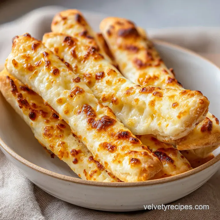 Sourdough Cheesy Breadsticks: Buttery and Golden