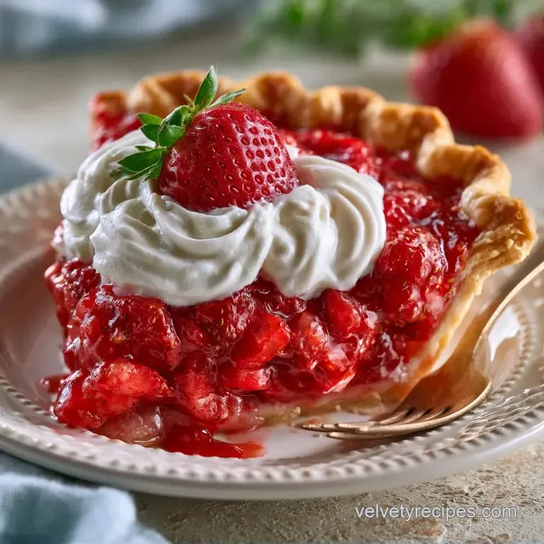 A warm scoop of berry cobbler topped with a dollop of whipped cream and a sprig of mint on a white ceramic plate.