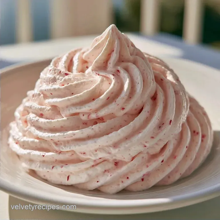 Homemade Strawberry Whipped Cream: Airy and Rich