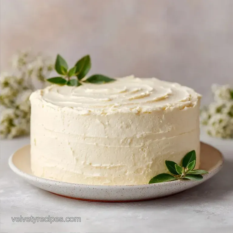 Vanilla Velvet Layer Cake: Moist and Silky