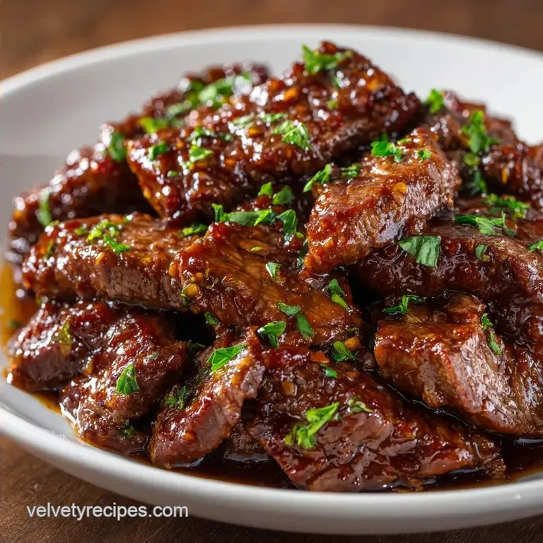Velvet Beef Stir Fry: Tender and Glossy