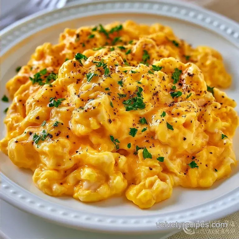 Velvet Scrambled Eggs in 12 Minutes